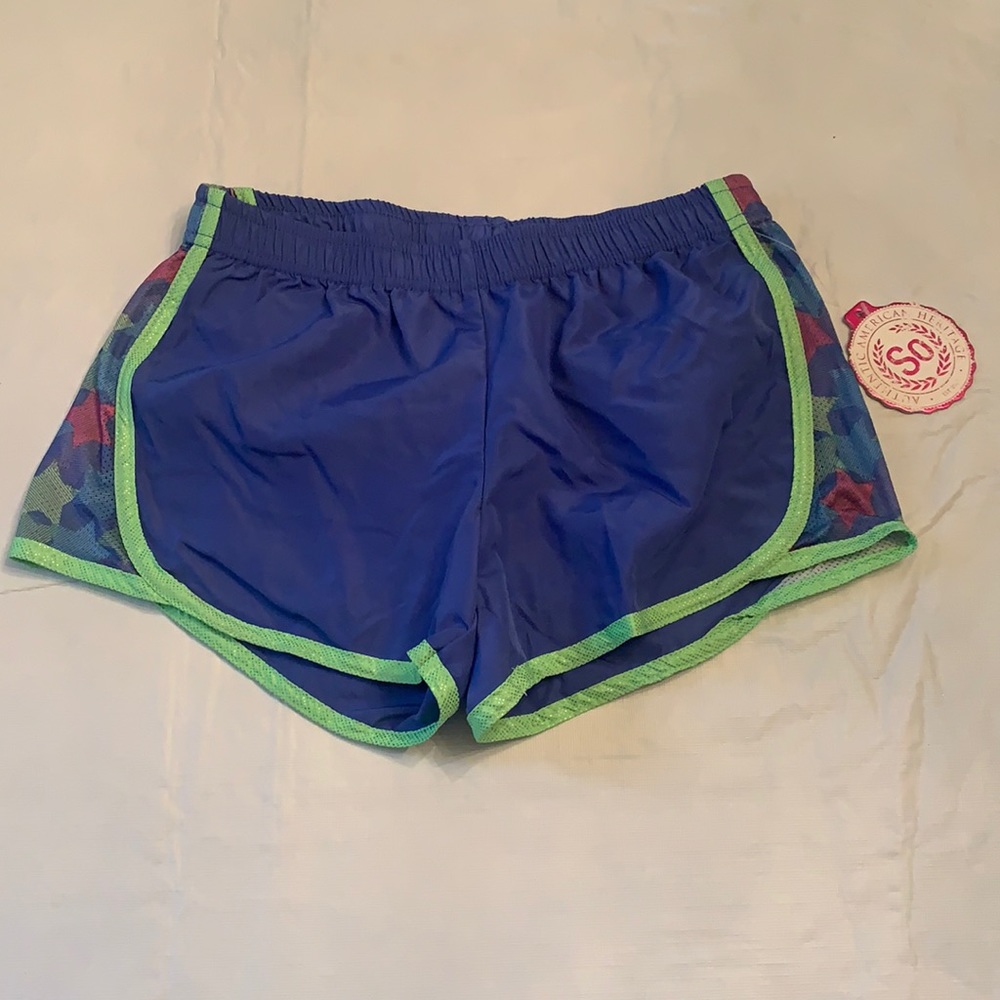 So Authentic Blue Shorts. Girl’s Size 7/8. NWT